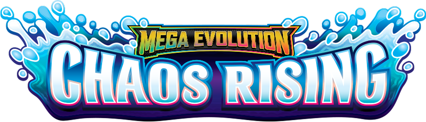Pokémon TCG Mega Evolution Chaos Rising logo